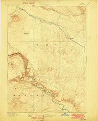 Bisuka 1894 topographic map thumbnail