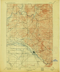 Boise 1897 topographic map thumbnail