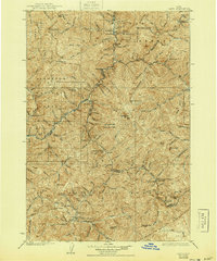 Casto 1930 topographic map thumbnail