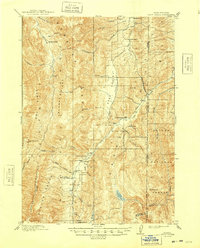 Crow Creek 1915 topographic map thumbnail