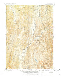 Crow Creek 1915 topographic map thumbnail