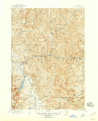 Custer 1922 topographic map thumbnail