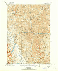 Custer 1919 topographic map thumbnail