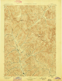 Hailey 1897 topographic map thumbnail