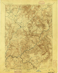 Idaho Basin topographic map thumbnail