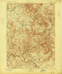 Idaho Basin 1894 topographic map thumbnail