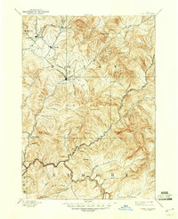 Idaho City 1894 topographic map thumbnail