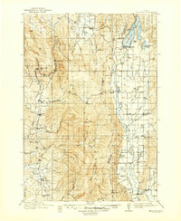 Meadows 1911 topographic map thumbnail