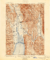 Montpelier 1911 topographic map thumbnail