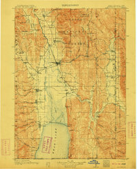 Montpelier 1911 topographic map thumbnail