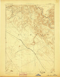 Mountain Home 1893 topographic map thumbnail