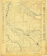 Nampa 1898 topographic map thumbnail