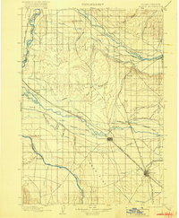 Nampa 1898 topographic map thumbnail