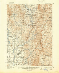 Preston 1918 topographic map thumbnail
