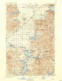 Rathdrum 1903 topographic map thumbnail