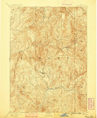 Rocky Bar 1894 topographic map thumbnail