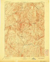 Rocky Bar 1894 topographic map thumbnail