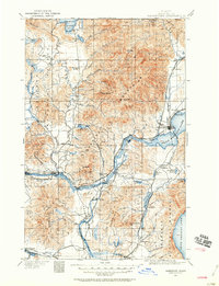 Sandpoint 1911 topographic map thumbnail