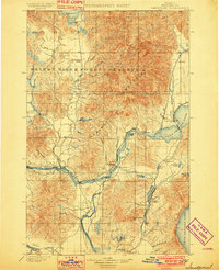 Sandpoint 1901 topographic map thumbnail