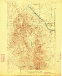 Silver City 1898 topographic map thumbnail