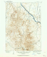Silver City 1892 topographic map thumbnail
