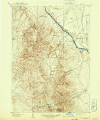 Silver City 1898 topographic map thumbnail
