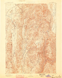 Squaw Creek 1894 topographic map thumbnail
