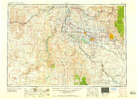 Boise 1958 topographic map thumbnail