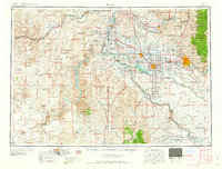 Boise 1958 topographic map thumbnail