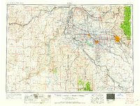 Boise 1962 topographic map thumbnail