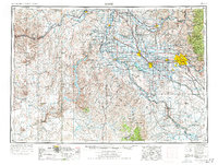 Boise 1955 topographic map thumbnail