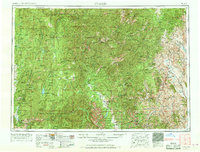 Challis 1957 topographic map thumbnail