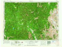 Challis 1957 topographic map thumbnail