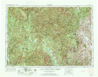 Challis 1957 topographic map thumbnail