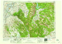 Driggs 1958 topographic map thumbnail