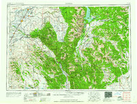 Driggs 1958 topographic map thumbnail