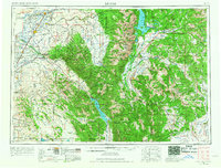Driggs 1955 topographic map thumbnail