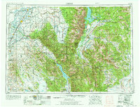 Driggs 1955 topographic map thumbnail