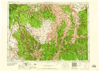 Grangeville 1959 topographic map thumbnail