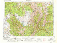 Grangeville 1955 topographic map thumbnail