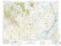 Idaho Falls 1955 topographic map thumbnail