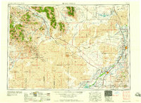 Idaho Falls topographic map thumbnail