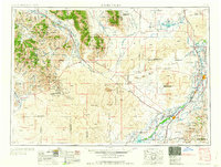 Idaho Falls 1958 topographic map thumbnail