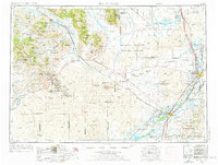 Idaho Falls 1955 topographic map thumbnail