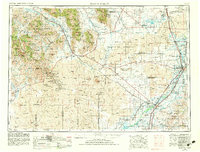 Idaho Falls 1955 topographic map thumbnail