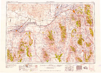 Pocatello 1958 topographic map thumbnail