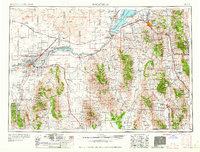 Pocatello 1958 topographic map thumbnail