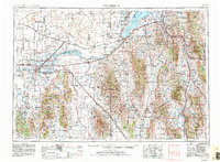 Pocatello 1954 topographic map thumbnail