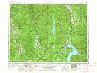 Sandpoint 1958 topographic map thumbnail