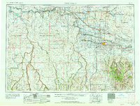 Twin Falls 1958 topographic map thumbnail